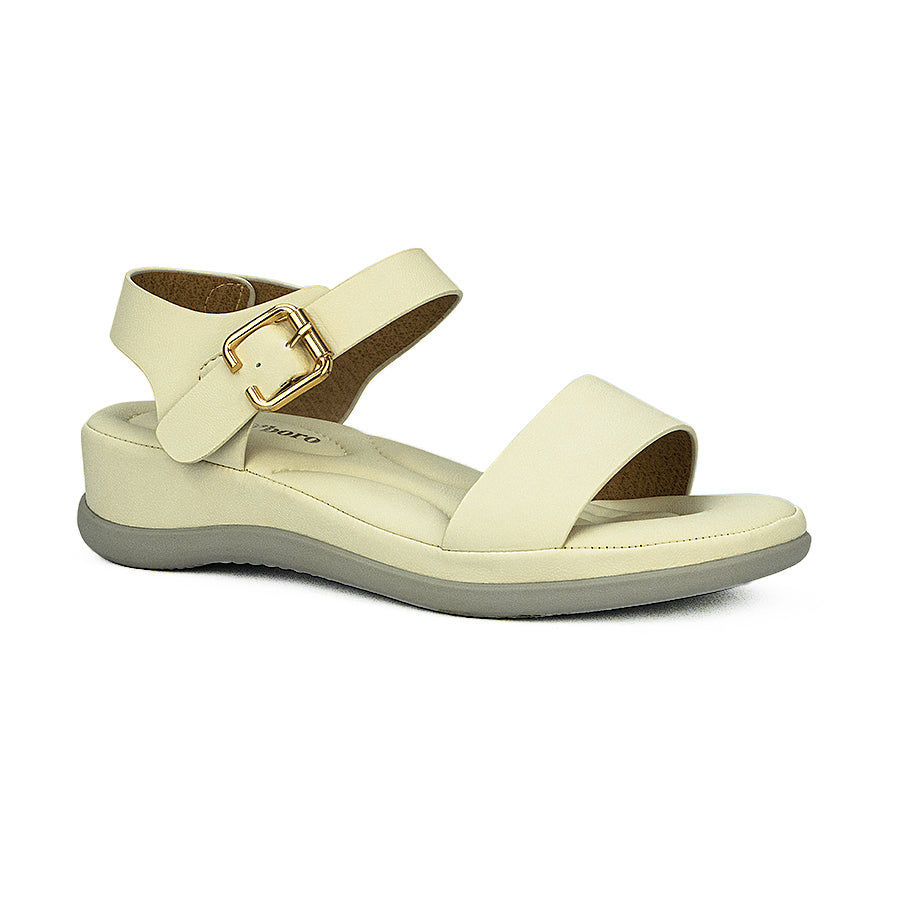 Mario D' Boro Women's Sandals Lw 24737 Off White/Old Rose C37