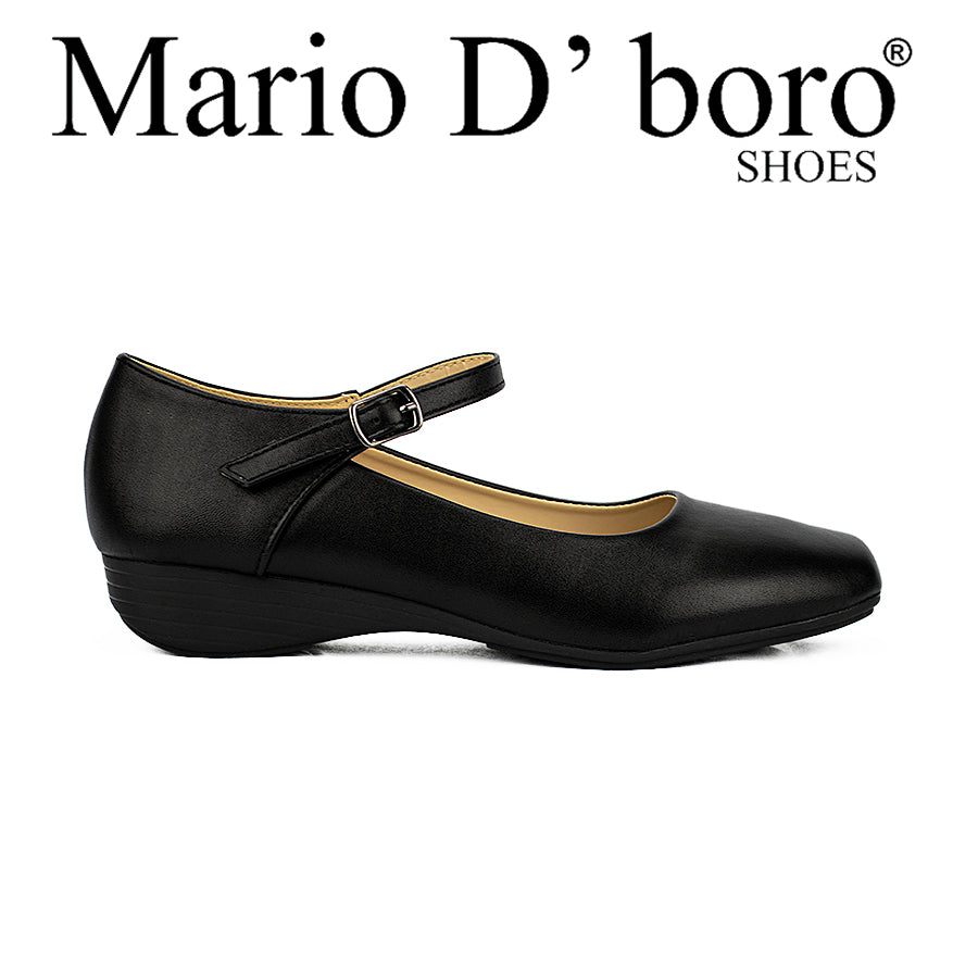 Mario D' Boro Women's Sshs Flat Shoes Lw 23915 Black C28-C40