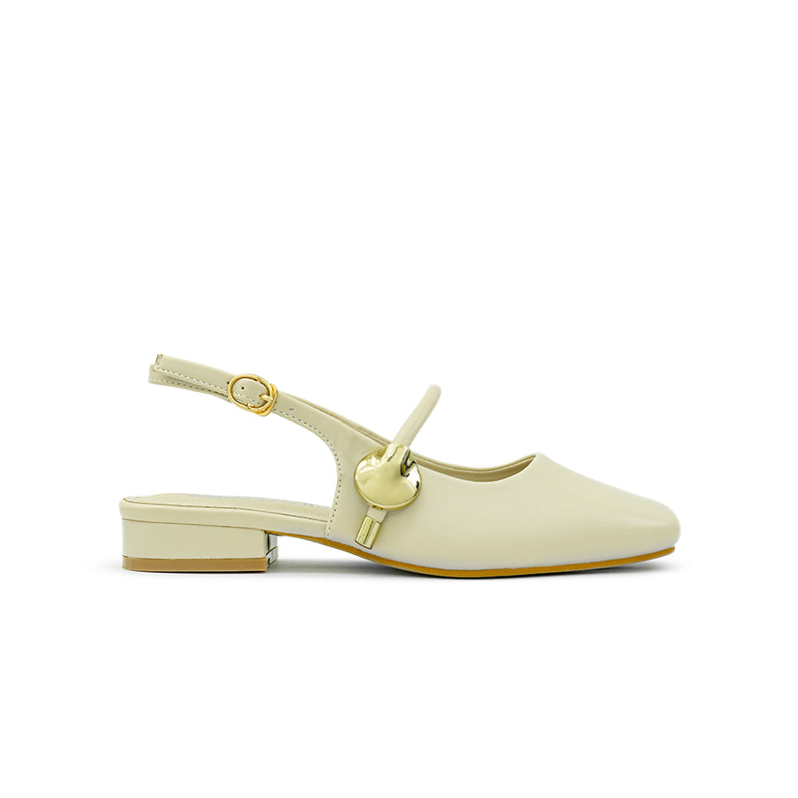 Mario D' boro Women's Flat Sandals LY 29052 Black / Bone C79