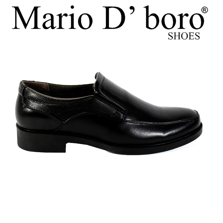 Mario D' Boro Men's Formal Slip On MX 24572 Black C53