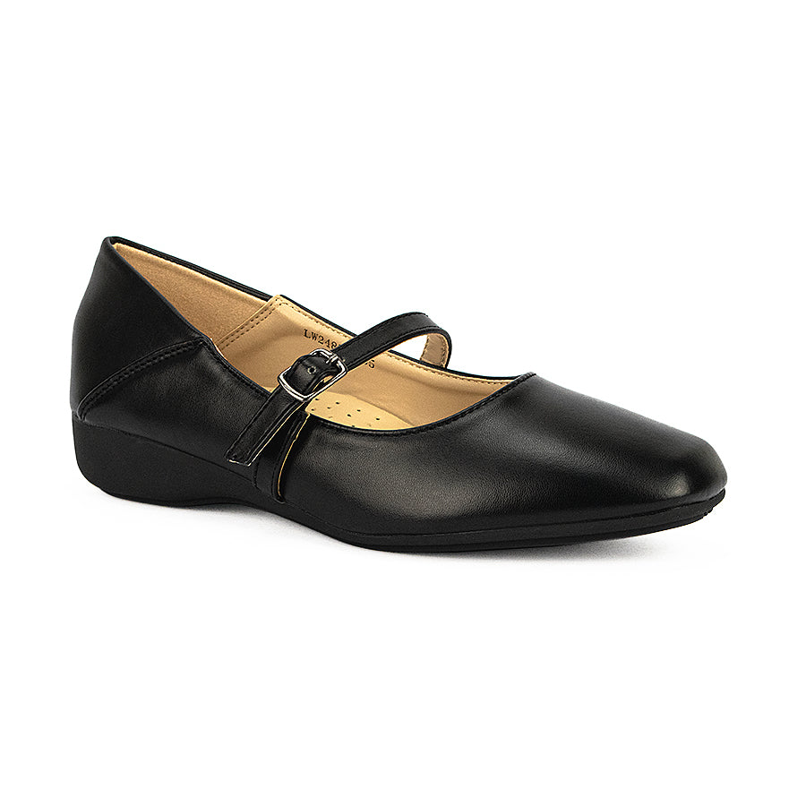 Mario D' Boro Women's Sshs Flat Shoes LW 24870 Black C33