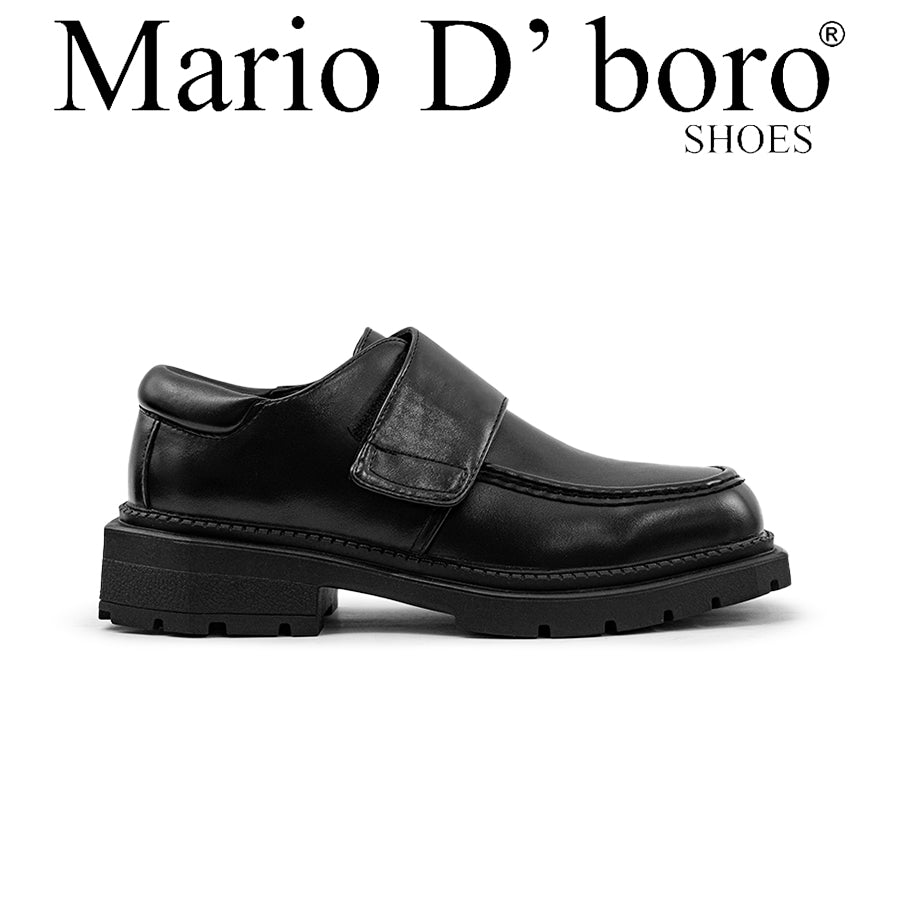 Mario D' boro Men's Formal Slip On MY 26623 - Black C82