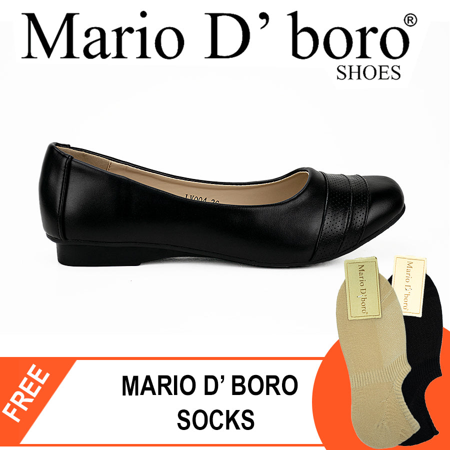 Mario D' Boro Women's Shoes Lv 004 Black
