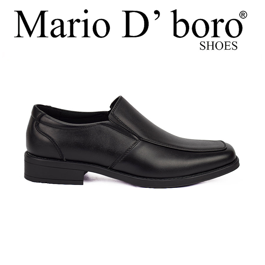 Mario D' Boro Men's Formal Shoes Slip On Mw 22006 Black