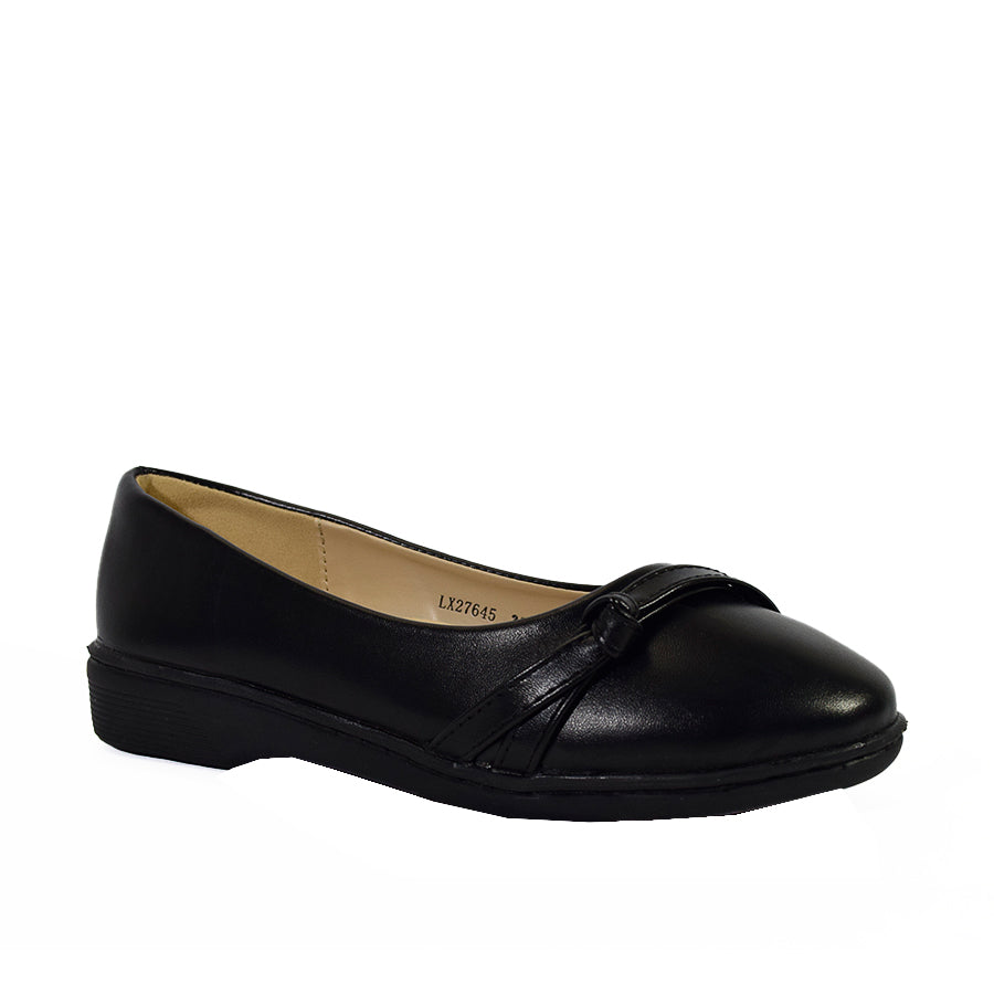 Mario D' Boro Women's SSHS Flats LX 27645 Black C56