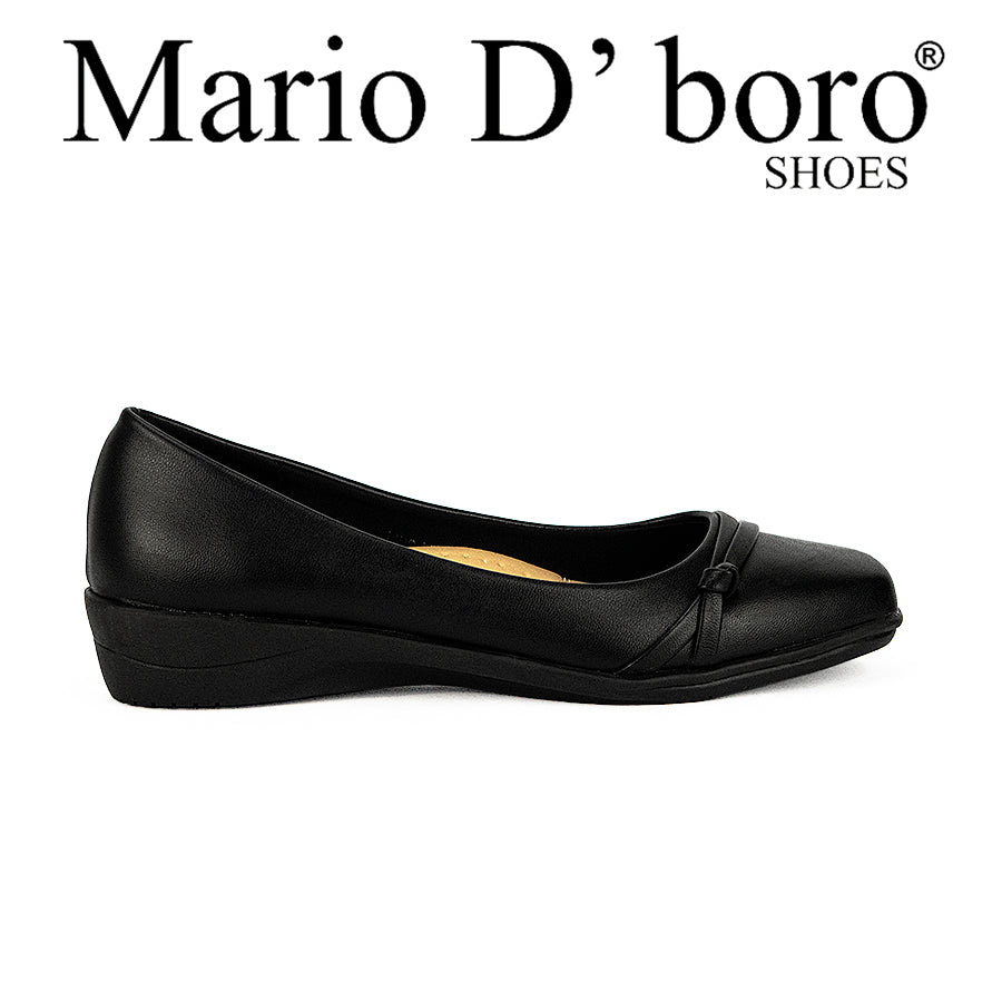 Mario D' Boro Women's Sshs Flat Shoes Lw 24586 Black C31 - C40