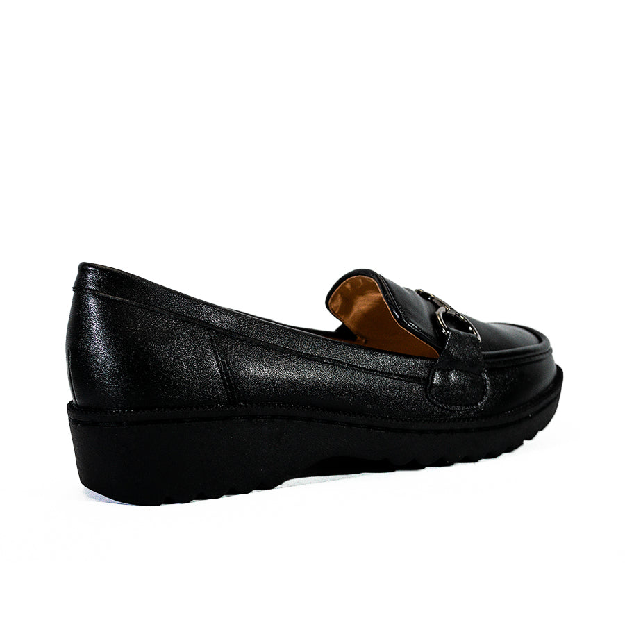 Mario D' Boro Women's SSHS Flats LX 27687 Black C58