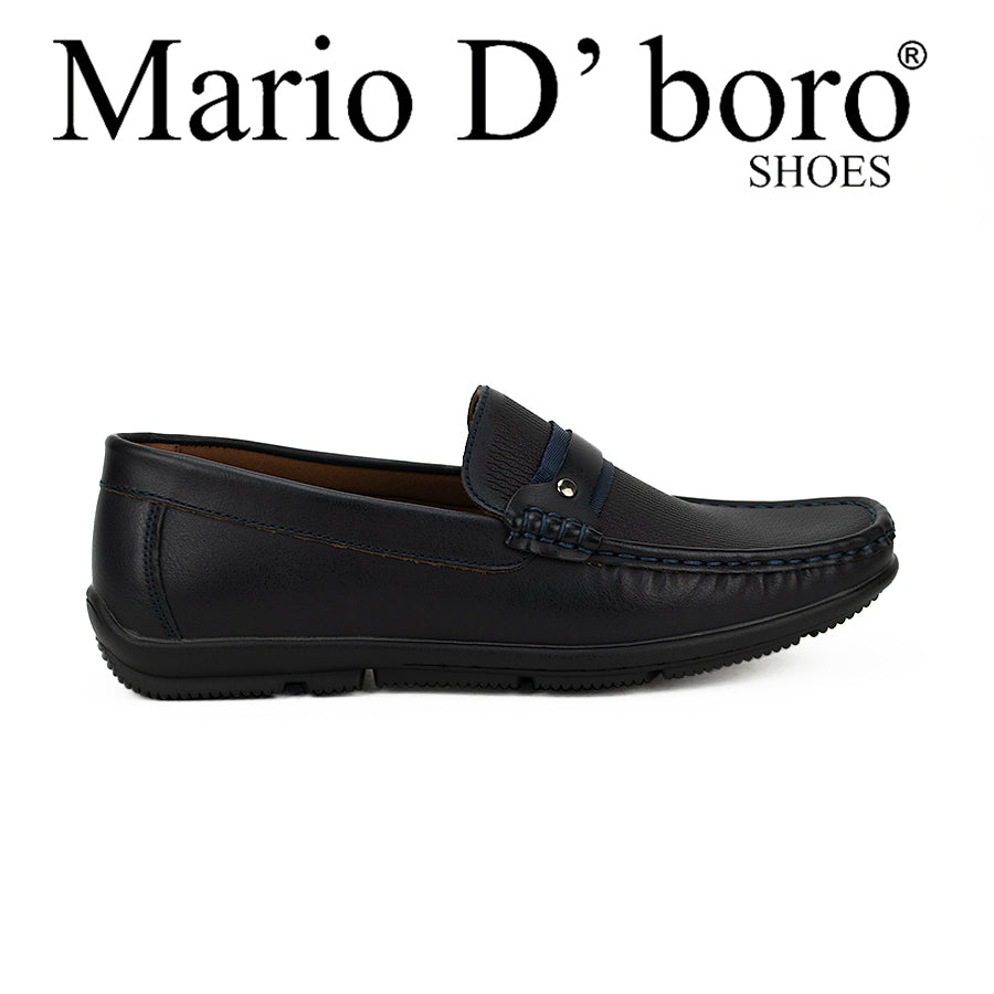 Mario D' Boro Men's Casual Shoes Mv 22173 Navy Blue/Tan