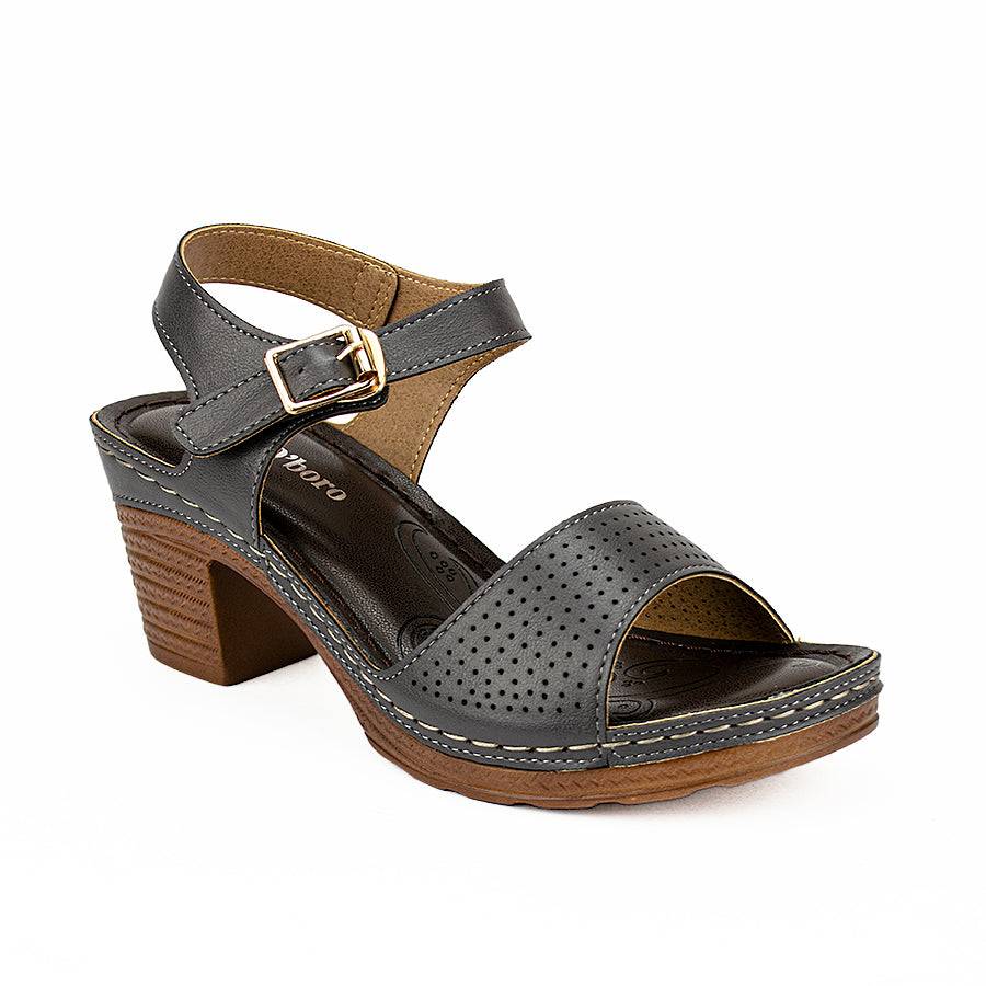Mario D' Boro Women's Sandals Lv 009 Gray/Old Rose