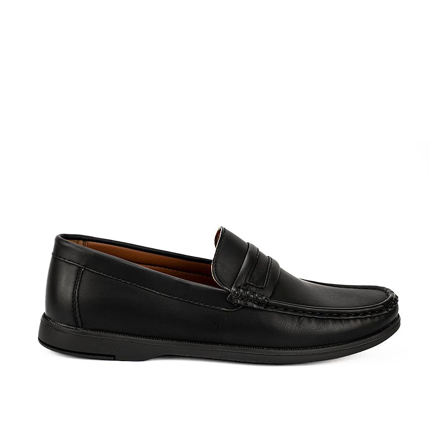 Mario D' Boro Men's Casual Loafers Shoes Mw 22619 Black