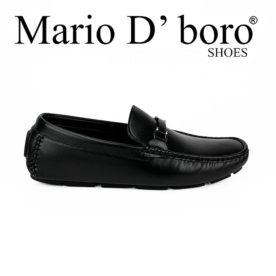 Mario D' Boro Men's Casual Shoes Mv 22036 Black/Tan