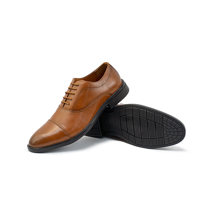 Mario D' boro Men's Formal Elite Shoes MY 26106 Black / Brown C78