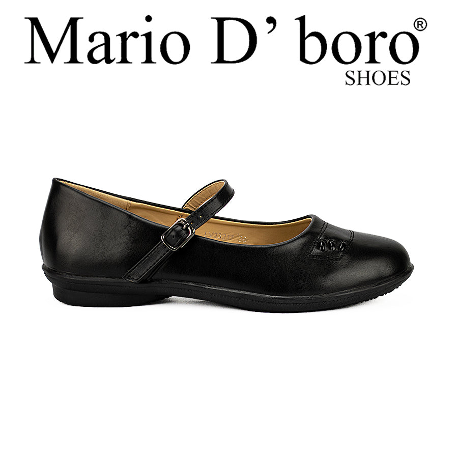 Mario D' Boro Women's Sshs Flat Shoes Lw 23217 Black C40