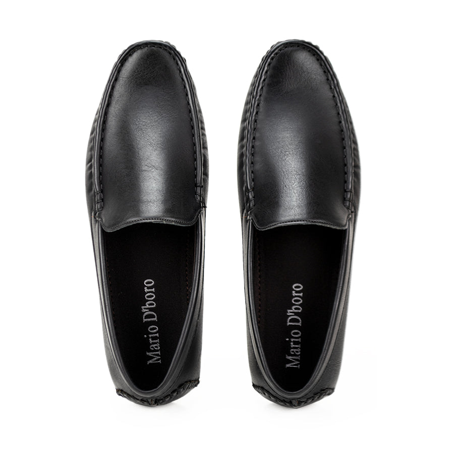 Mario D' Boro Men's Casual Shoes Mv 22088 Black/Tan