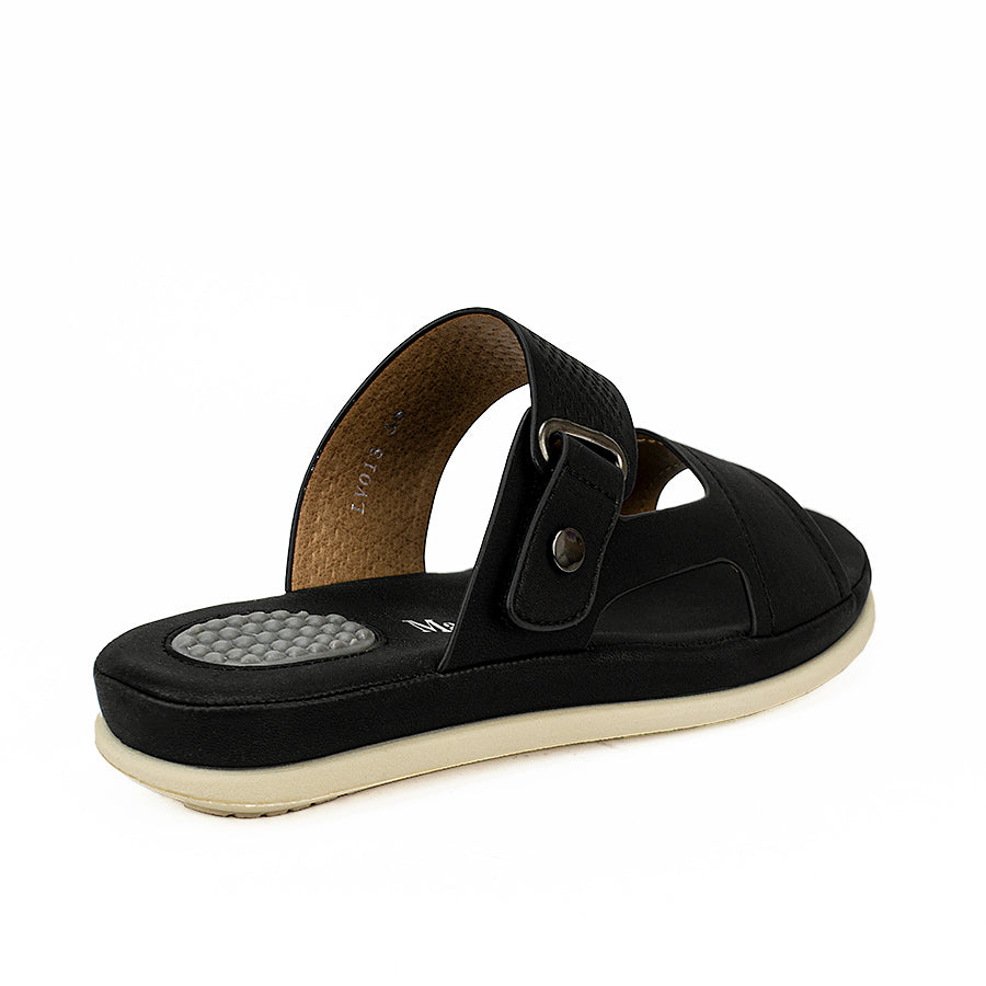 Mario D' Boro Women's Sandals Lv 013 Black/Light Gray