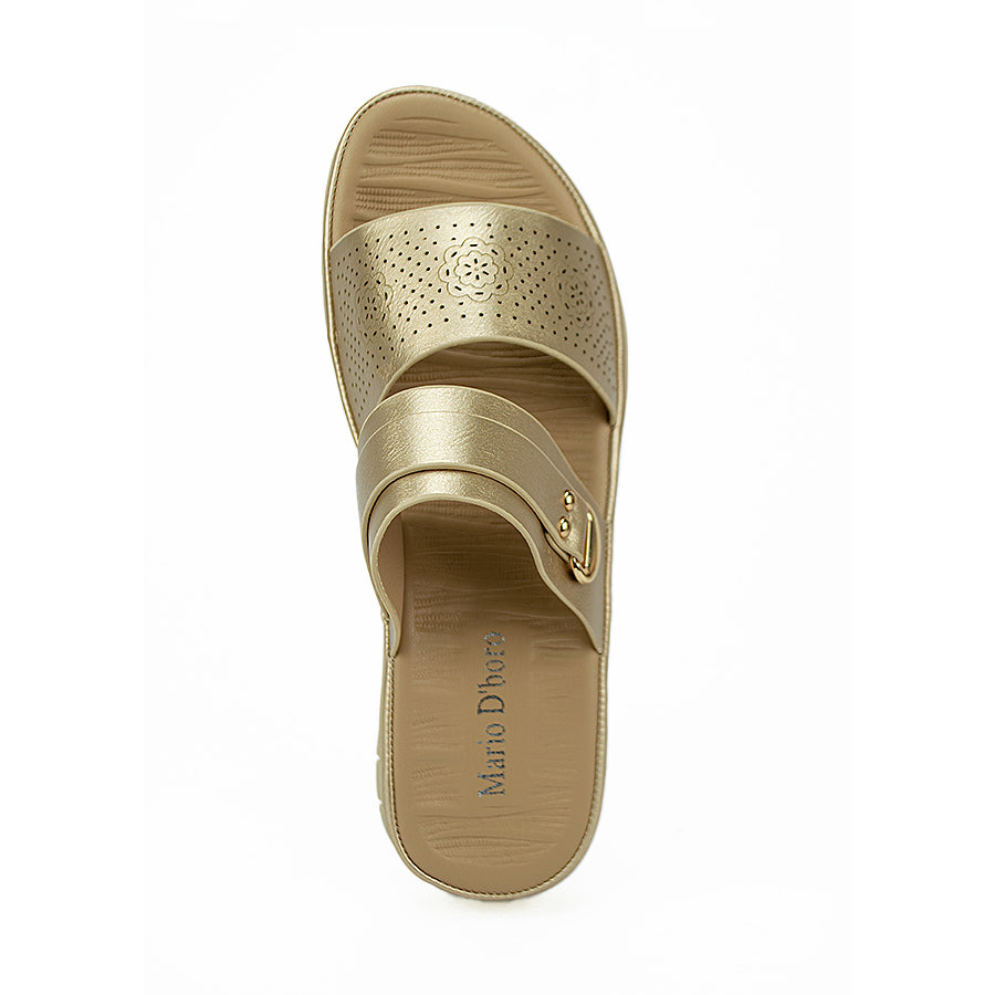 Mario D' Boro Women's Sandals Lv 019 Beige/Brown