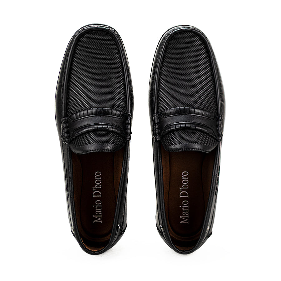 Mario D' Boro Men's Casual Shoes Mv 22174 Black