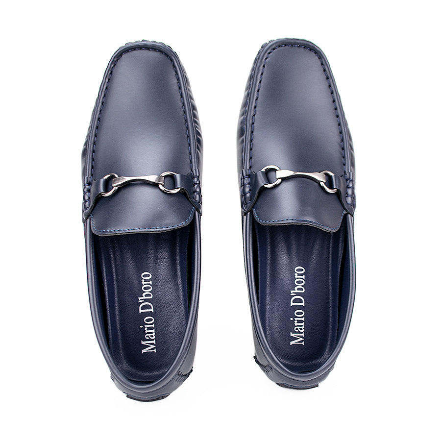 Mario D' Boro Men's Casual Shoes Mv 22035 BROWN/NAVYBLUE