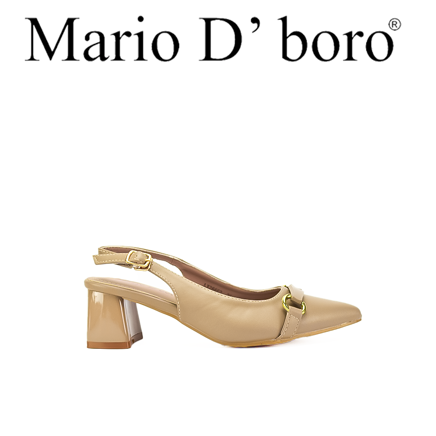 Mario D' Boro Women's Heeled Sandals LX 26663 Beige/Taupe C51