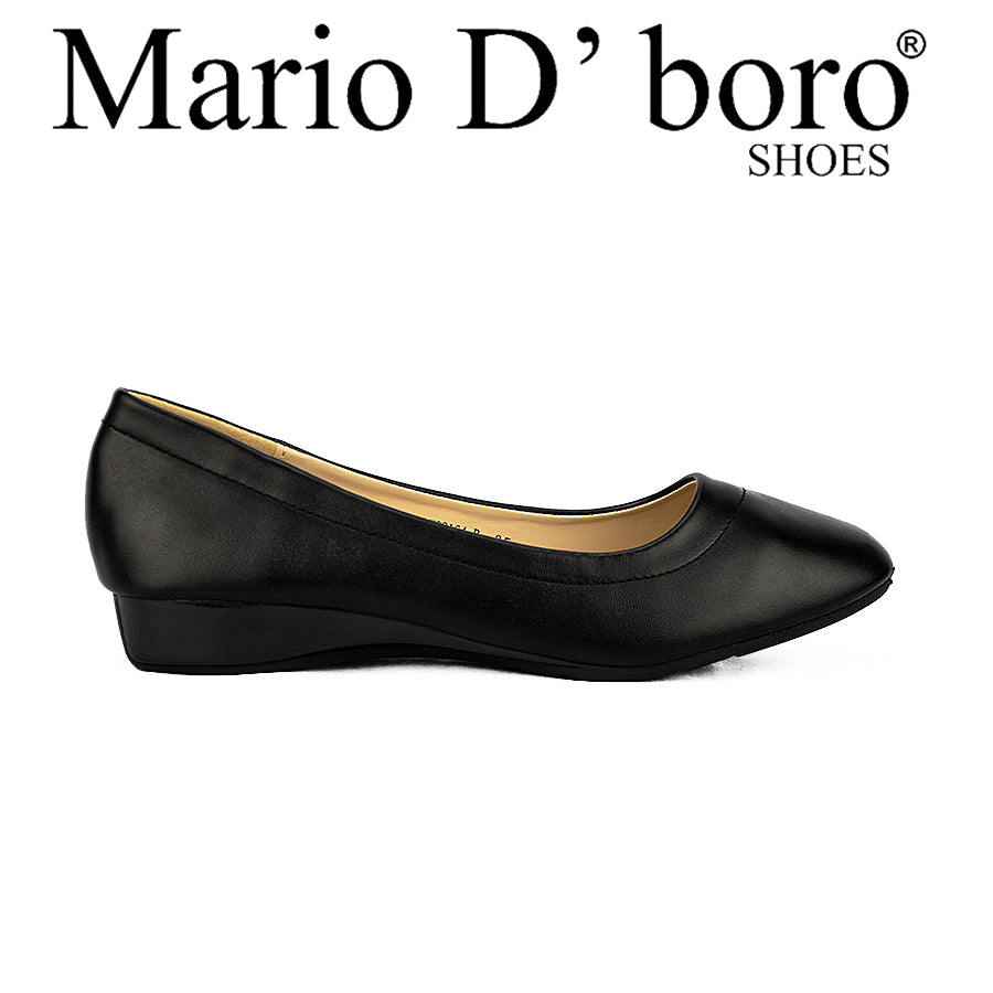 Mario D' Boro Women's Sshs Flat Lv 22164 Black C29