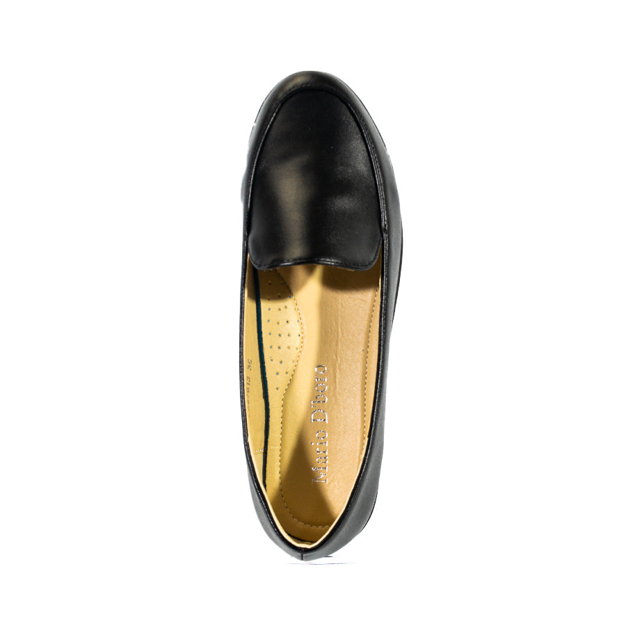 Mario D' Boro Women's SSHS Flats LX 27613 Black