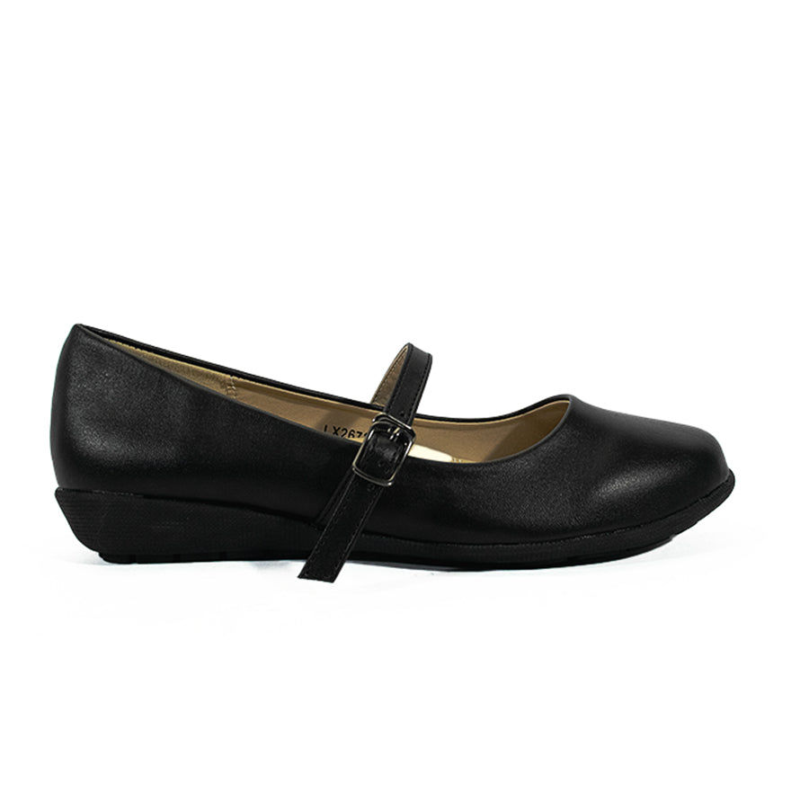 Mario D' Boro Women's SSHS Flats LX 26726 Black C54