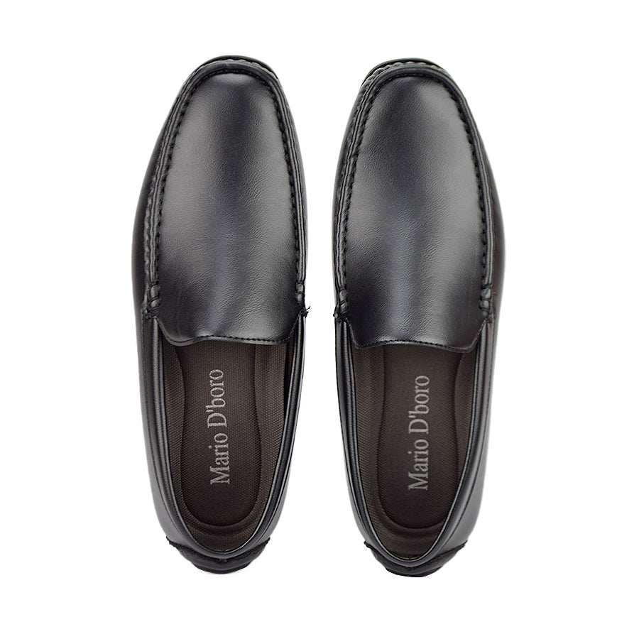 Mario D' Boro Men's Casual Loafers Mw 22365 Black