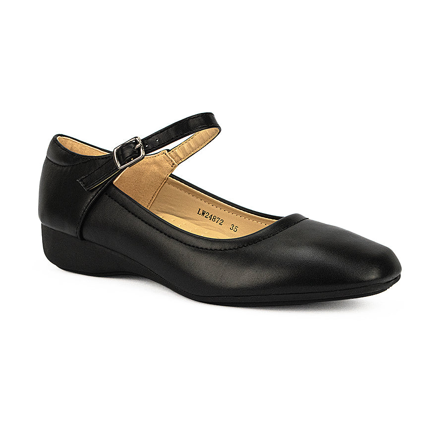 Mario D' Boro Women's Sshs Flat Shoes LW 24872 Black C33