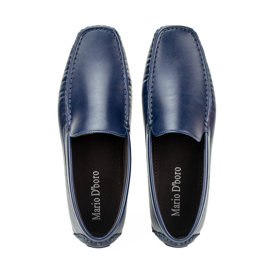 Mario D' Boro Men's Casual Shoes MV 039 Black/Navy Blue