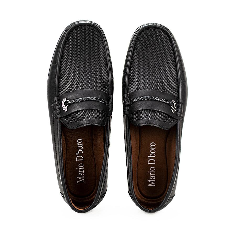 Mario D' Boro Men's Casual Shoes Mv 22176 Black/Brown