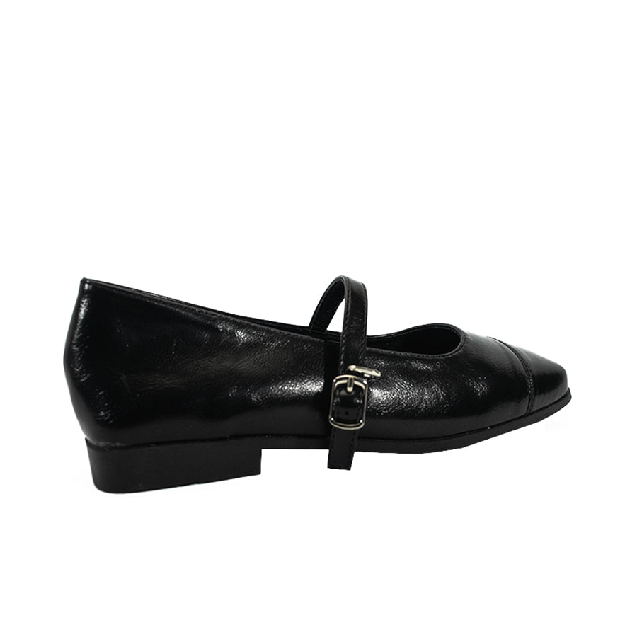 Mario D' boro Women's SSHS Flats LX 27312 Black C54