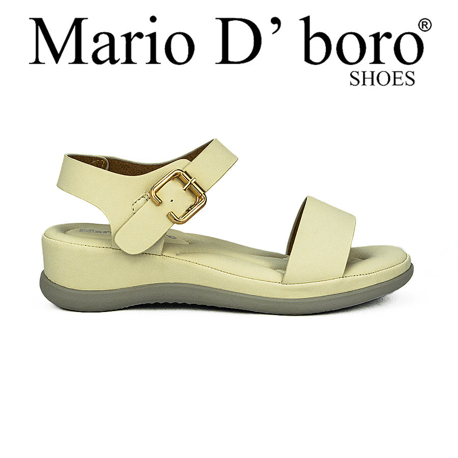 Mario D' Boro Women's Sandals Lw 24737 Off White/Old Rose C37