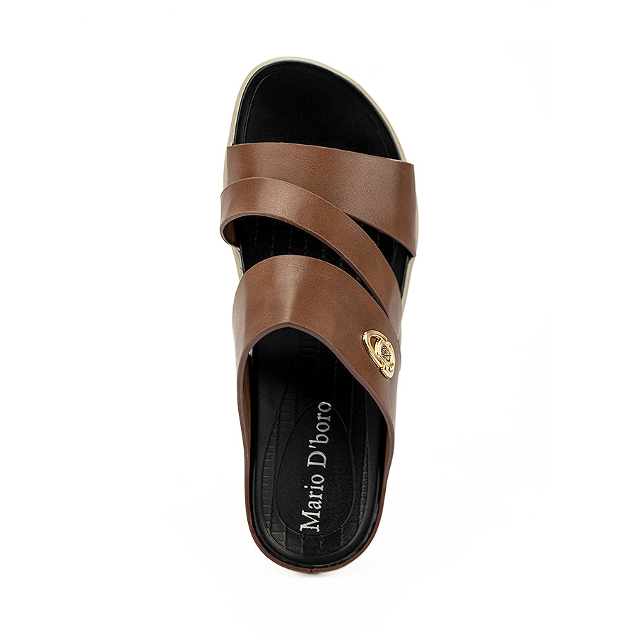 Mario D' Boro Women's Sandals Lv 020 Black/Brown