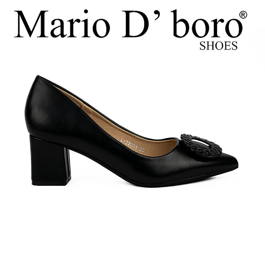 Mario D' Boro Women's Pumps LV 23204 Black