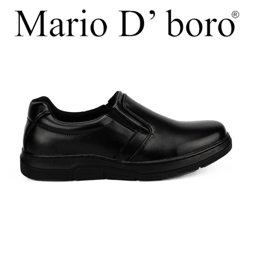 Mario D' Boro Men's Formal Slip On Mw 24401 Black C43