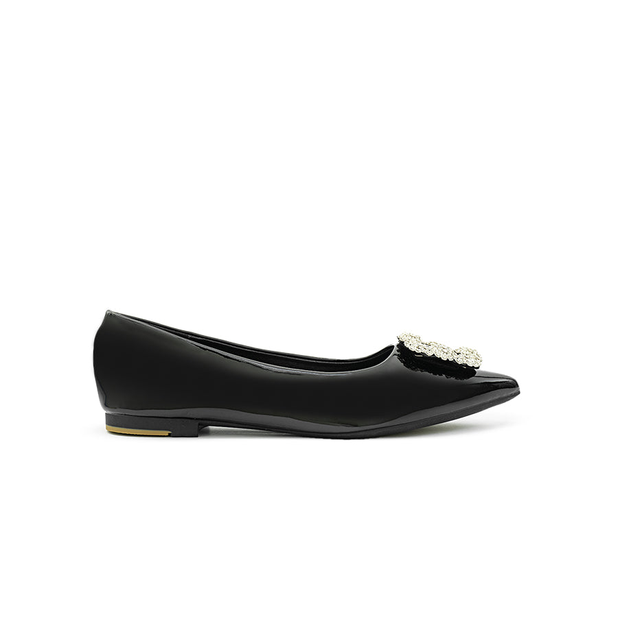 Mario D' boro Women's Ballet Flats LY 29254 Beige / Black C79