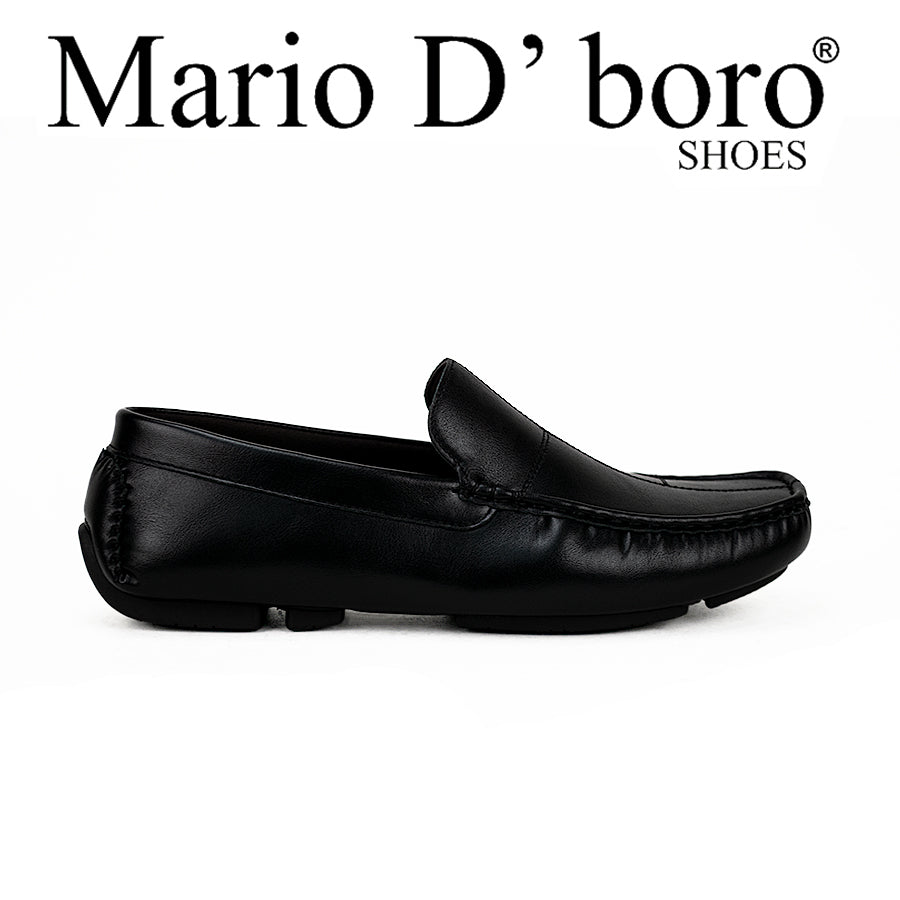 Mario D' Boro Men's Casual Shoes Mv 22580 Black/Dark Brown