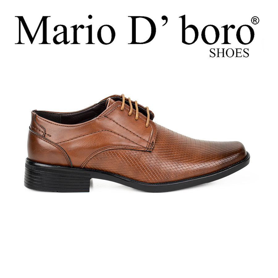 Mario D' Boro Men's Formal Shoes Mv 029 Black/Tan