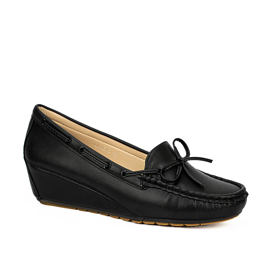 Mario D' Boro Women's Wedge Sandals Lv 22215 Black