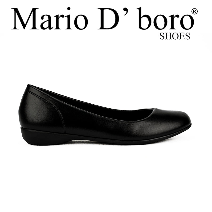 Mario D' Boro Women's Sshs Flat Shoes Lw 23787 Black
