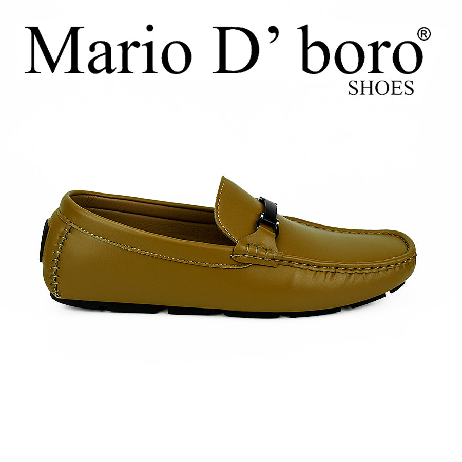 Mario D' Boro Men's Casual Shoes Mv 22036 Black/Tan