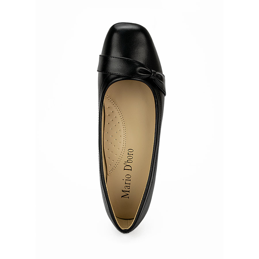 Mario D' Boro Women's Sshs Flat Lv 22174 Black