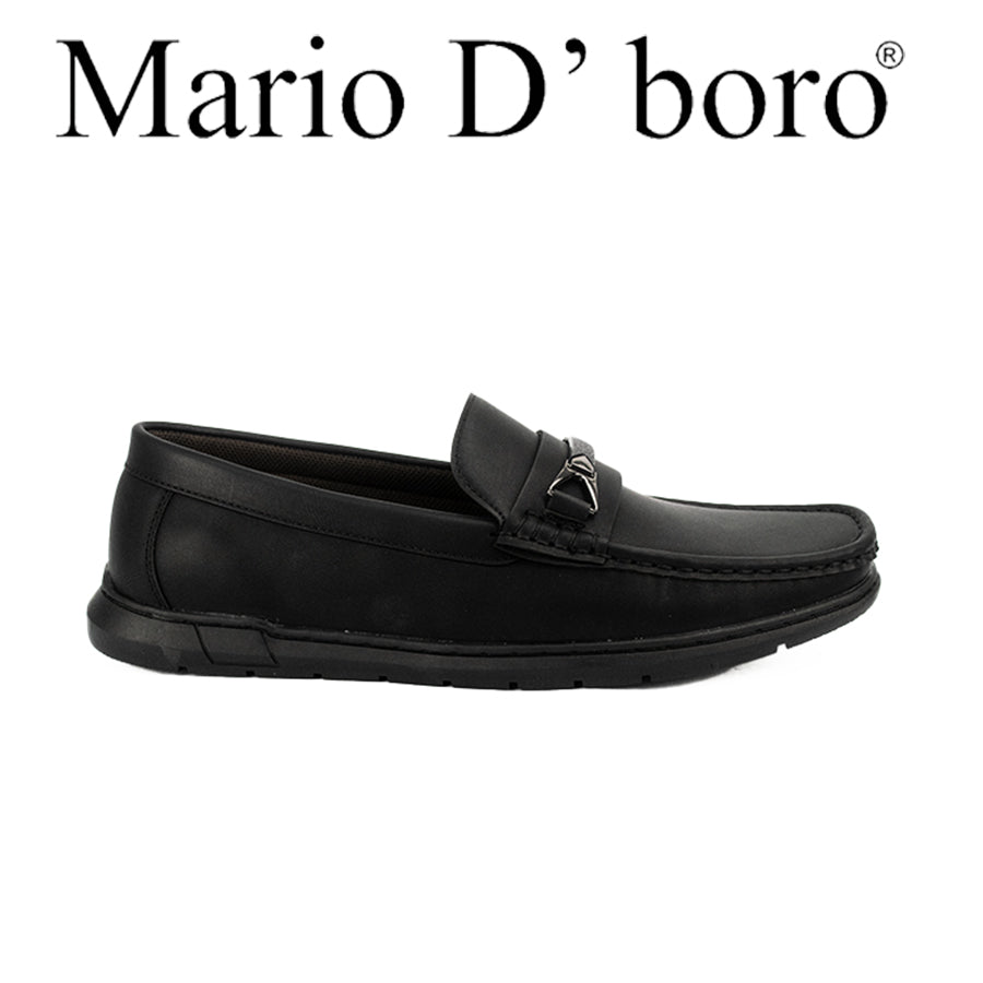 Mario D' Boro Men's Casual Loafers MW 23362 Black C35