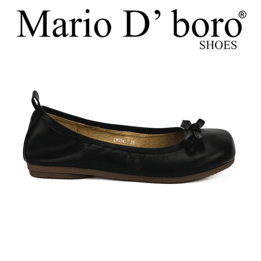 Mario D'Boro Women Flat Shoes  LW 25497 Beige/Black C40