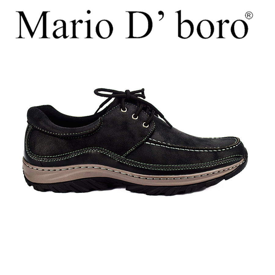 Mario D' Boro Men's Casual Loafers MX 24705 Black/Brown C48