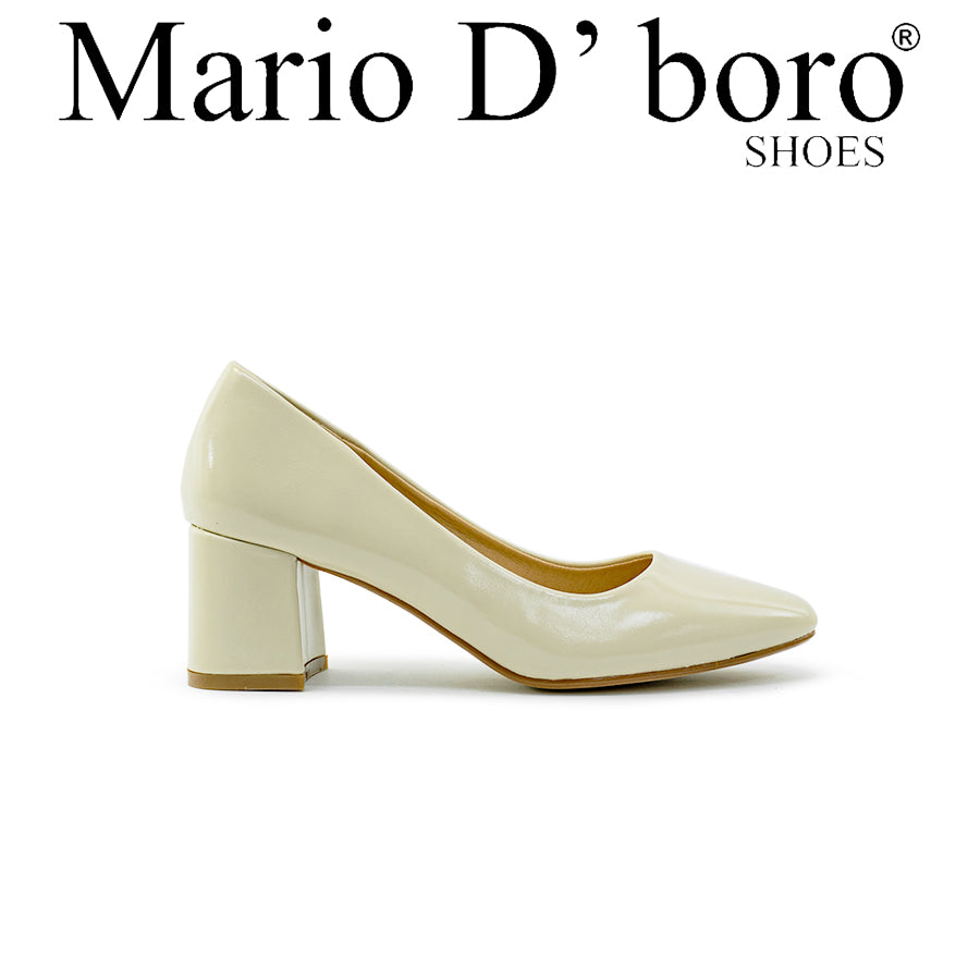 Mario D' Boro Women's College Pumps LY 27521 - Black / Taupe C68 - C80