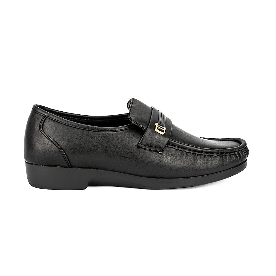 Mario D' Boro Men's Formal Shoes Slip On Mw 23748 Black