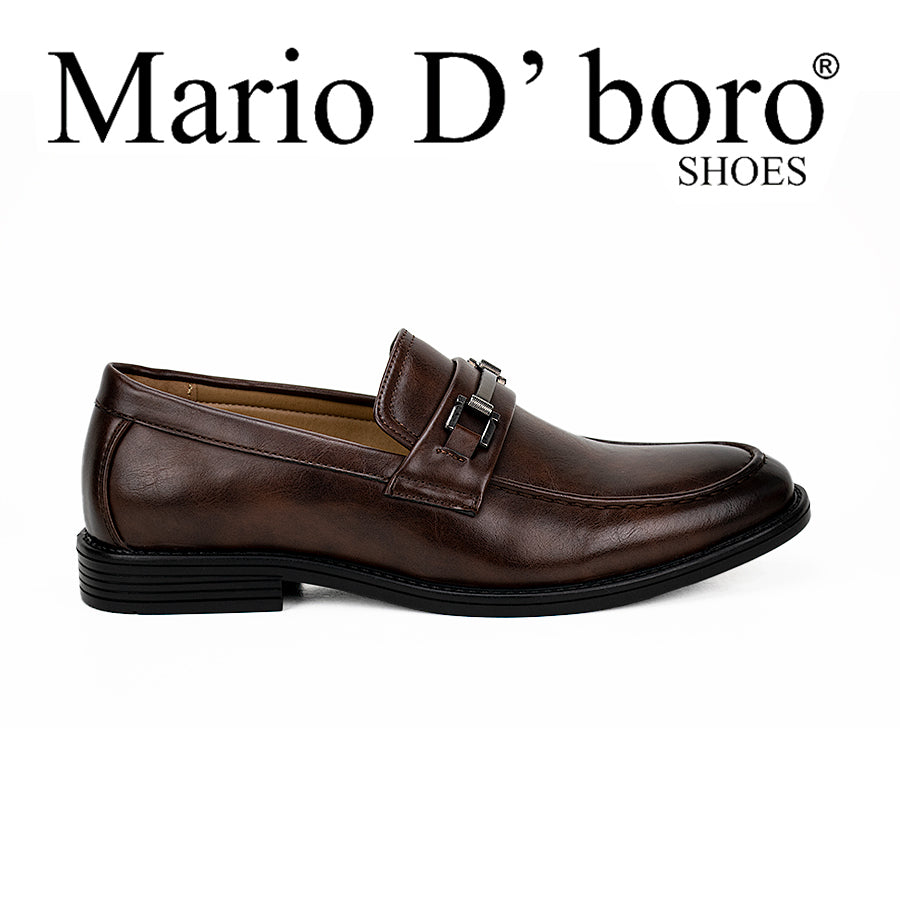 Mario D' Boro Men's Formal Shoes Mv 025 Black/Brown