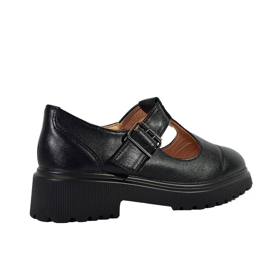 Mario D' Boro Women's Korean Flats LX 26046 Black C56