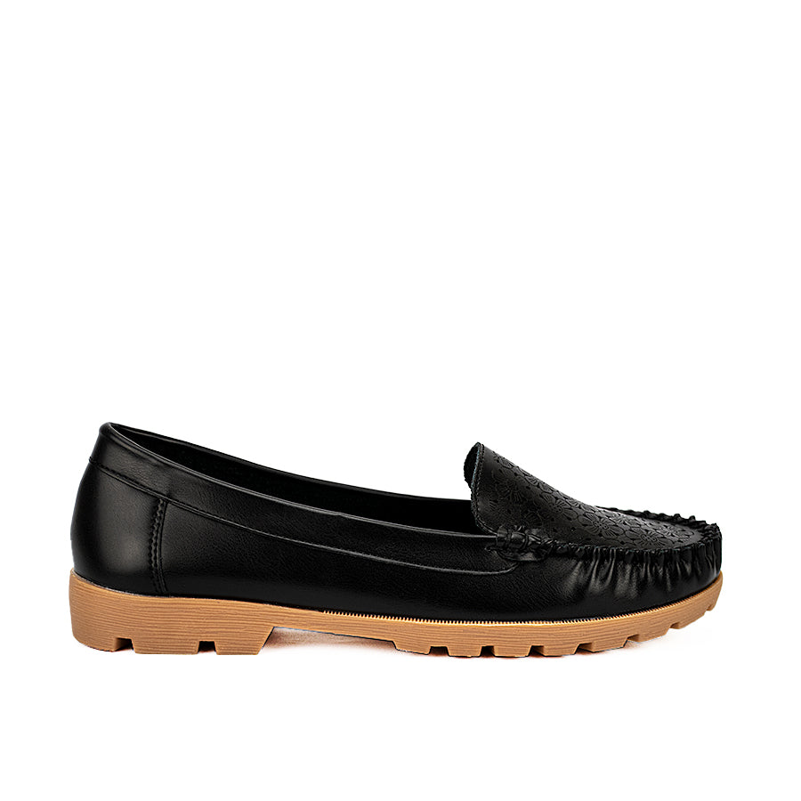 Mario D' Boro Women's Flat Shoes Lw 22008 Black/Gray